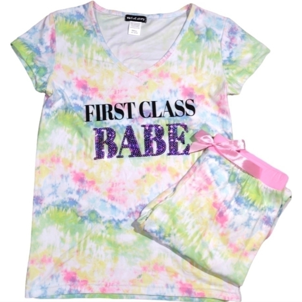 FIRST Class Babe Pajama Set NWOT